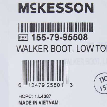McKesson Standard Walker Boot, Low Top, XL