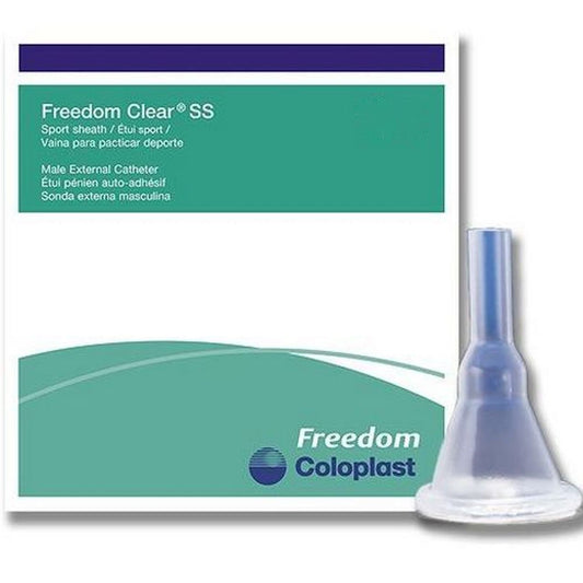 Coloplast Freedom Clear® SS Male External Catheter, Large