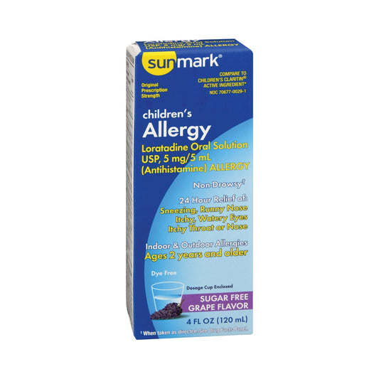 Sunmark® Loratadine Children's Allergy Relief, Sugar Free