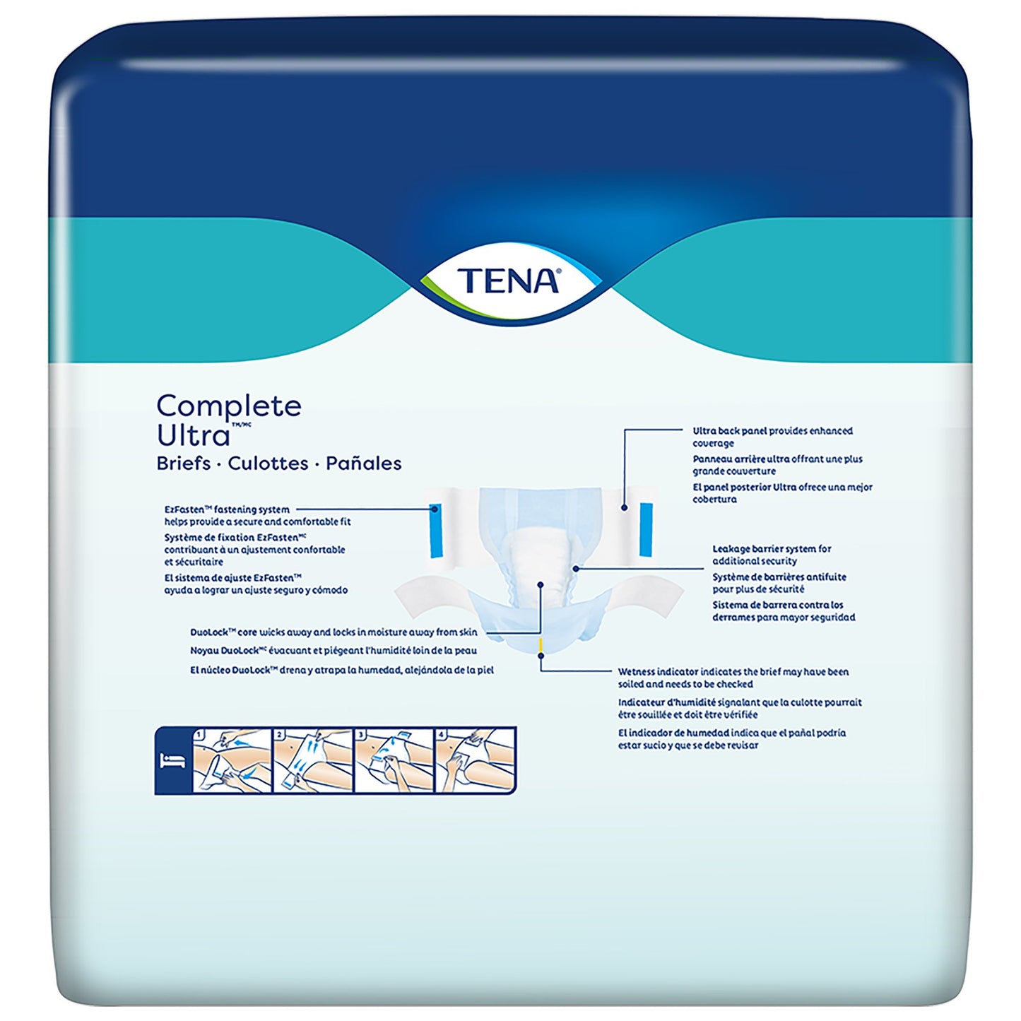 Tena® Complete Ultra™ Incontinence Brief, Large, 24 ct