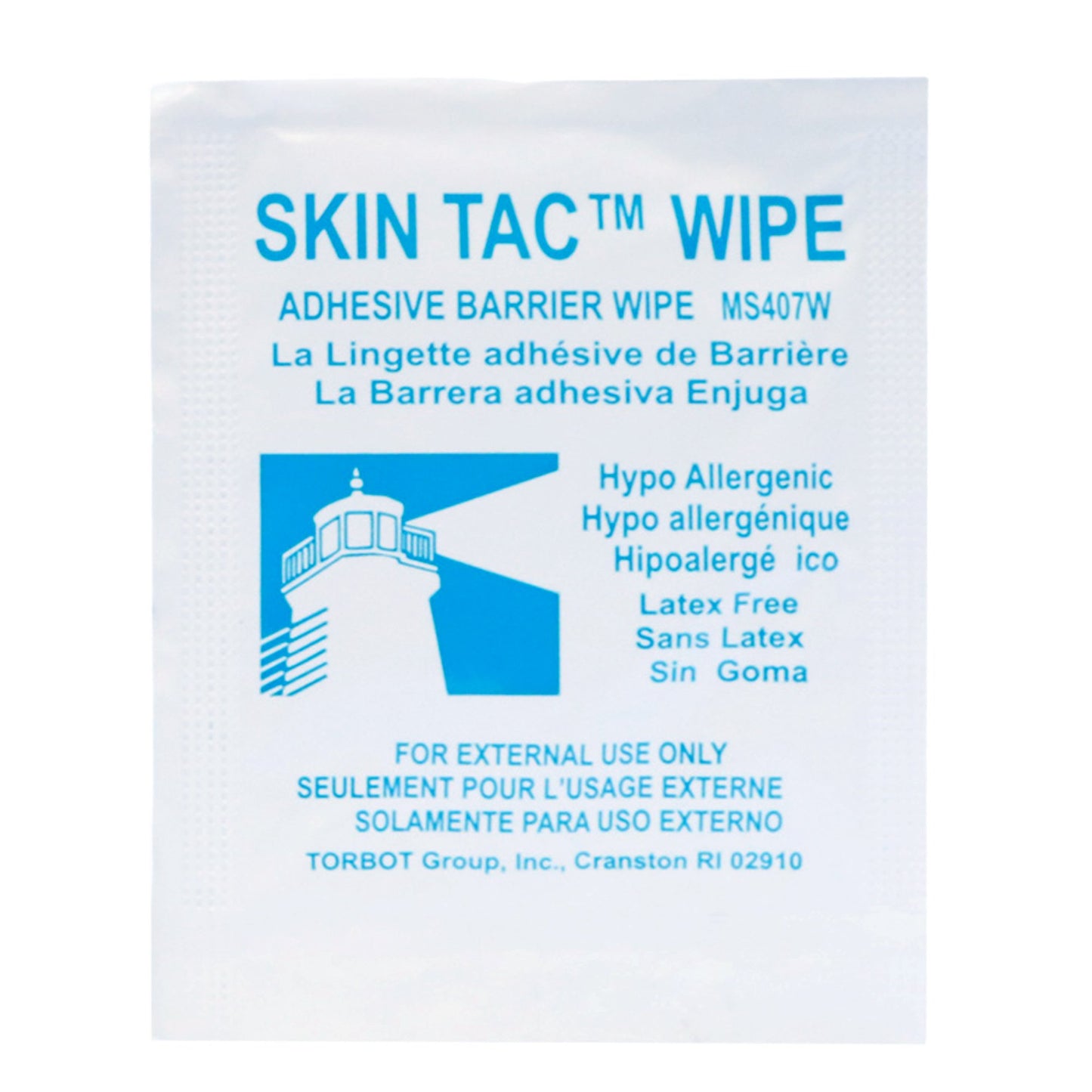 Skin Tac™ Skin Barrier Wipe, 50 ct
