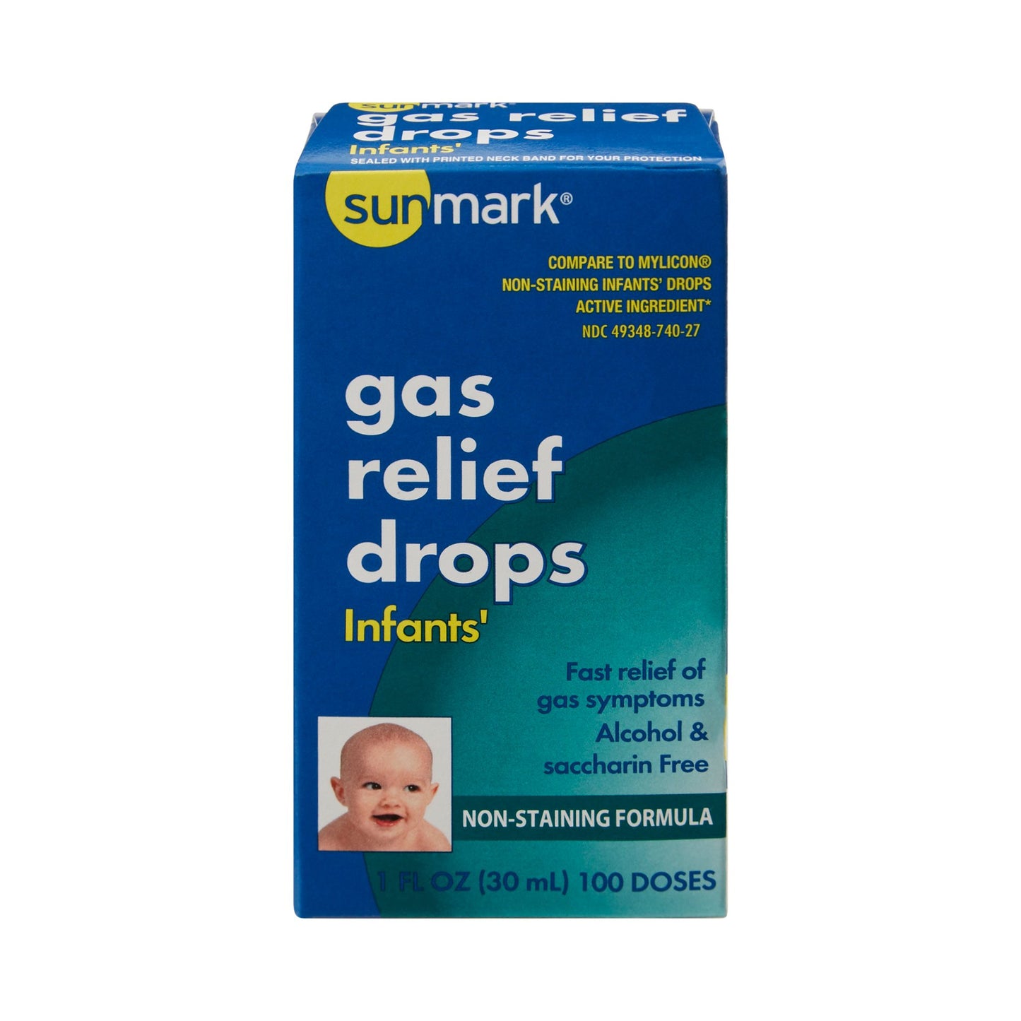 Sunmark® Simethicone Infant Gas Relief, 1 oz. Dropper Bottle