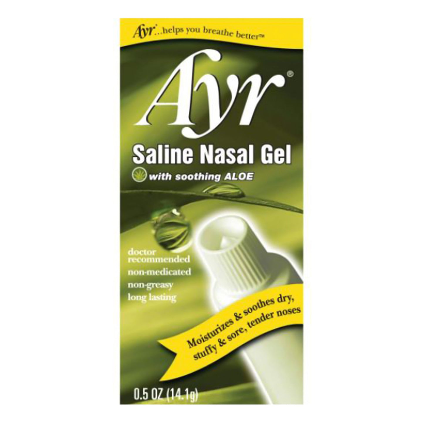 Ayr® Saline Gel Nasal Moisturizer, 0.5 oz. Tube