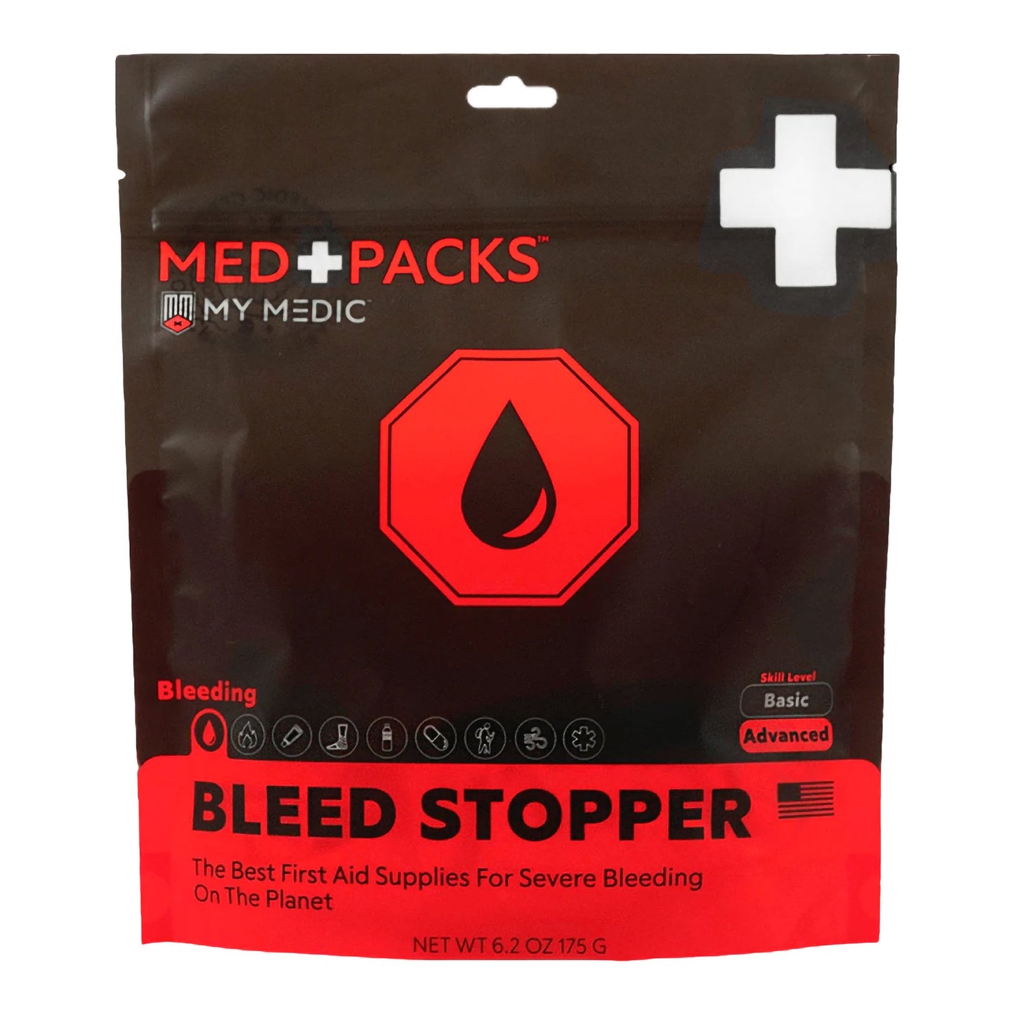 My Medic Med Packs First Aid Kit to Stop Bleeding - Emergency Supplies in Portable Pouch
