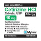 Mylan Allergy Relief 10 mg Cetirizine HCl Tablets, 100 ct.