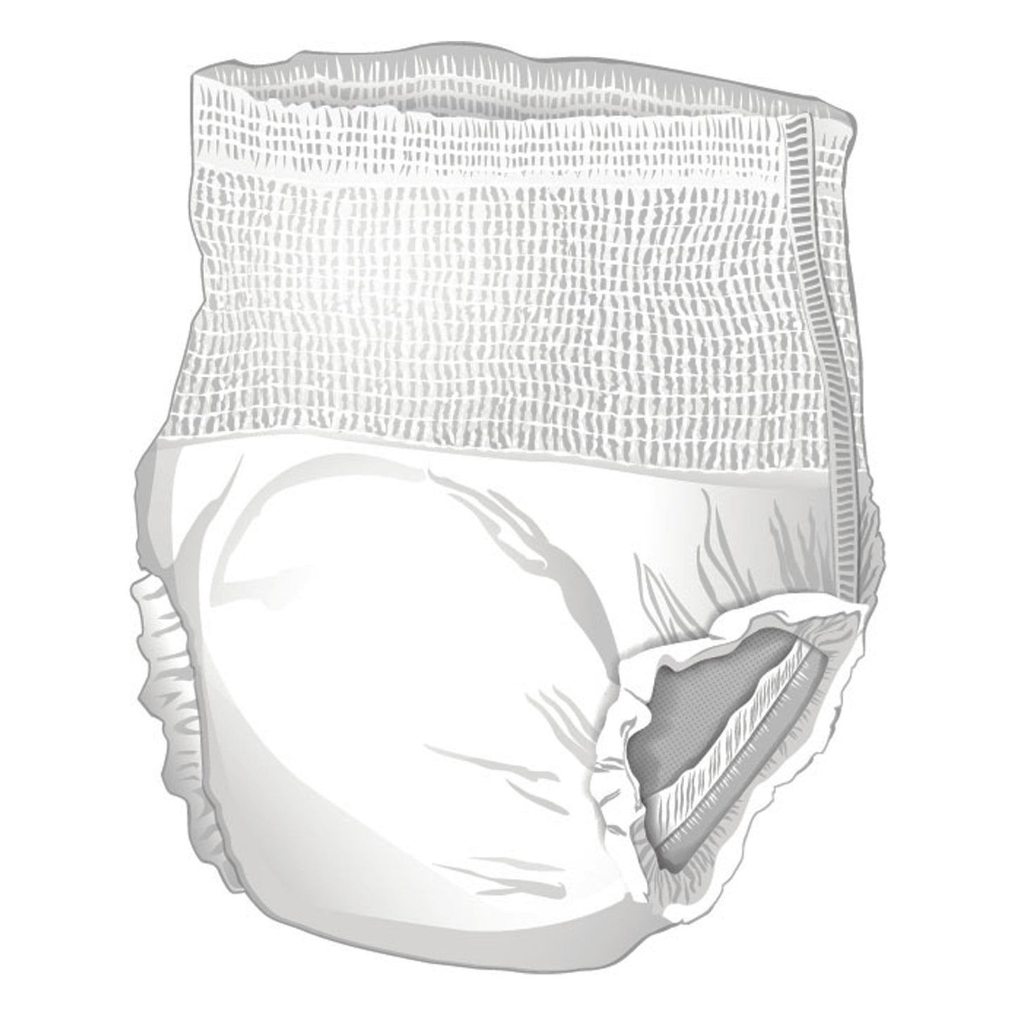 McKesson Ultra Heavy Absorbent Underwear, Small, 88 ct