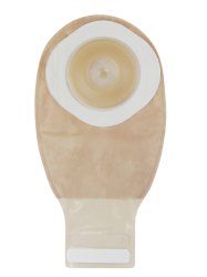 Esteem® + One-Piece Drainable Opaque Filtered Ostomy Pouch, 12 Inch Length, 1 Inch Stoma, 10 ct