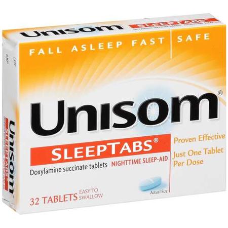 Unisom® Doxylamine Succinate Sleep Aid, 32 ct