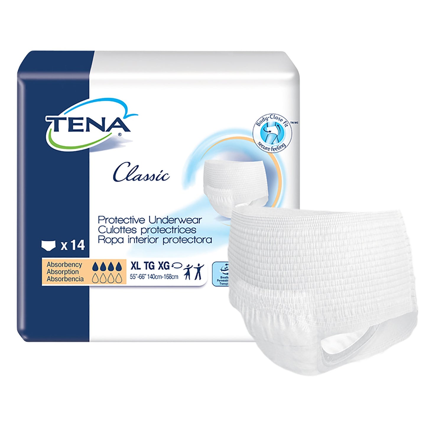 Tena® Classic Absorbent Underwear, Extra Large