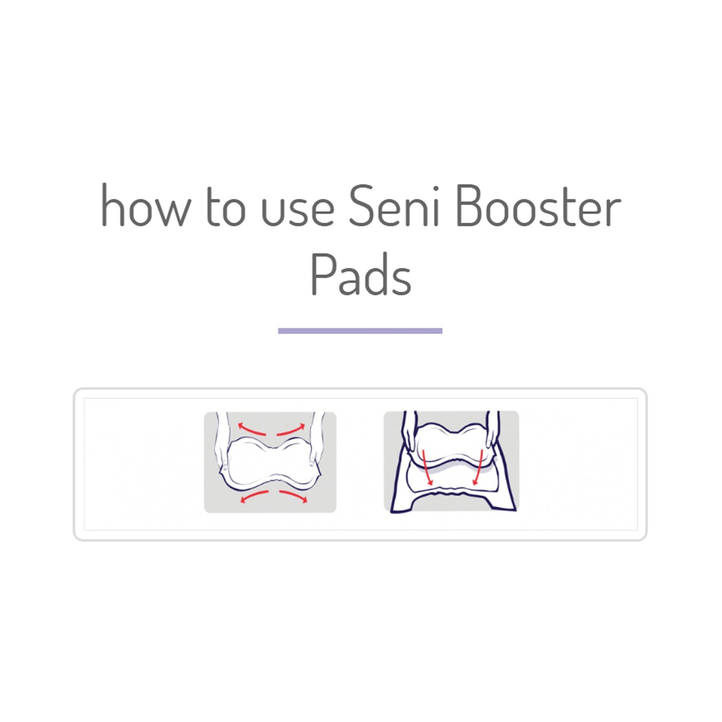 Seni® Booster Pad, 25-Inch Length, 30 ct