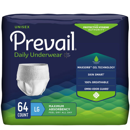 Prevail® Daily Max Absorbency Underwear, Large, 16 ct.
