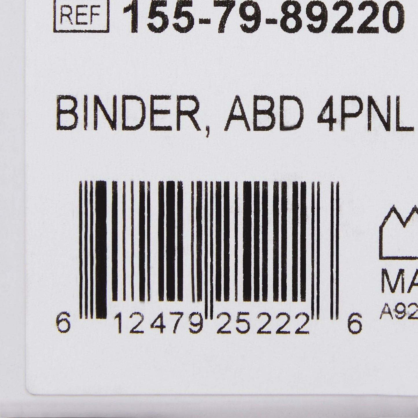 McKesson 4-Panel Abdominal Binder, Large / XL