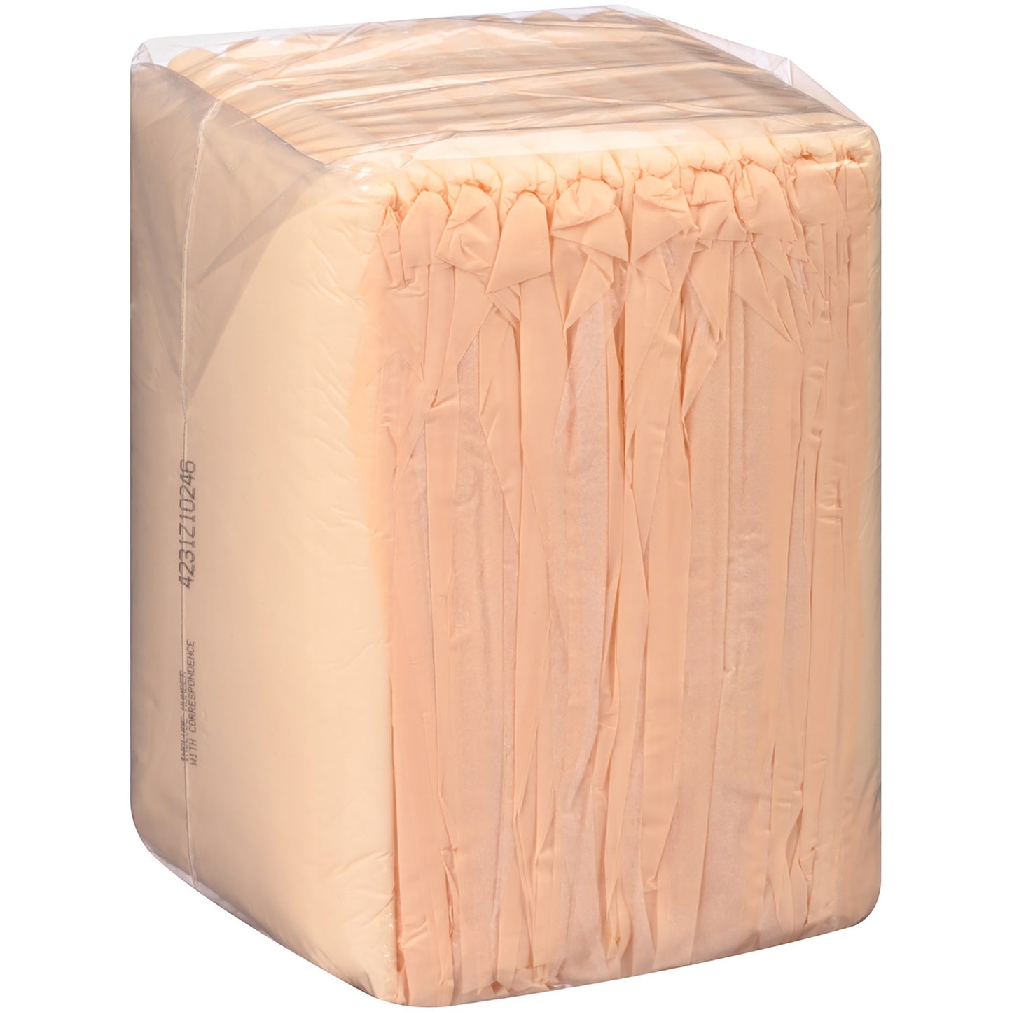 Attends Care Dri-Sorb Advanced Underpads, Heavy Absorbency, Disposable, Peach, 30" x 30", 10 ct