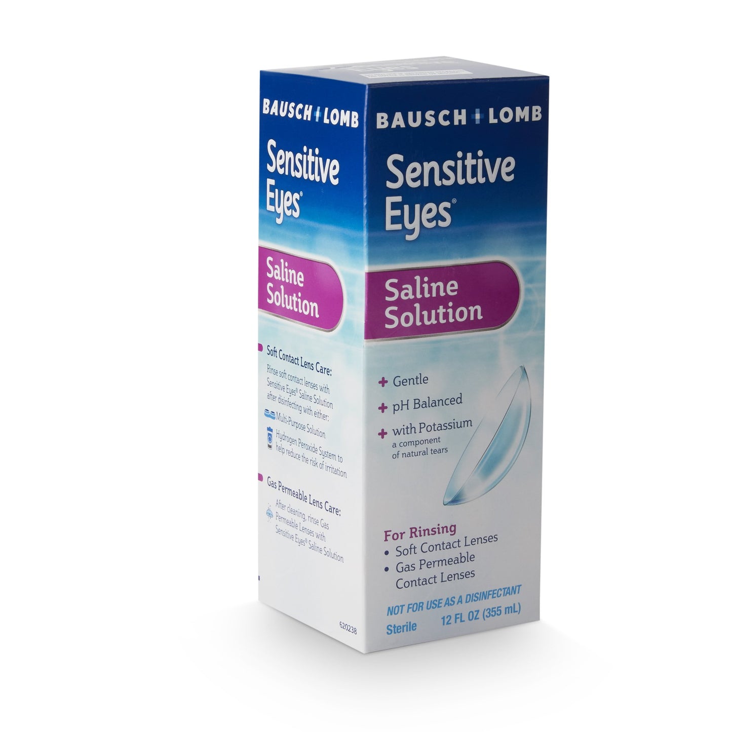 Sensitive Eyes® Plus Contact Lens Solution, 12-ounce Bottle