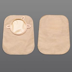 Hollister New Image® Two-Piece Closed End Beige Ostomy Pouch, 7 Inch Length, 2.25 Inch Stoma, 60 ct
