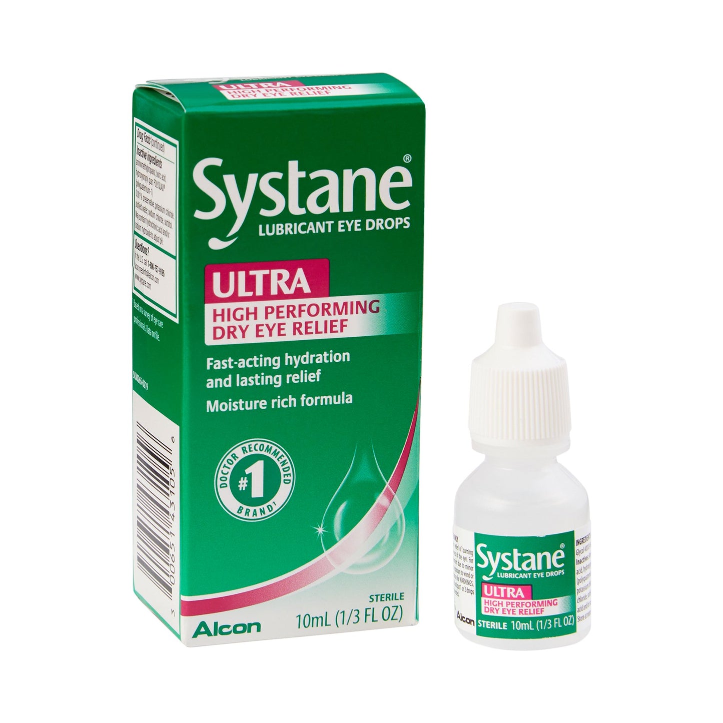 Systane® Ultra High Performing Dry Eye Relief, Lubricant Eye Drops, 10 mL