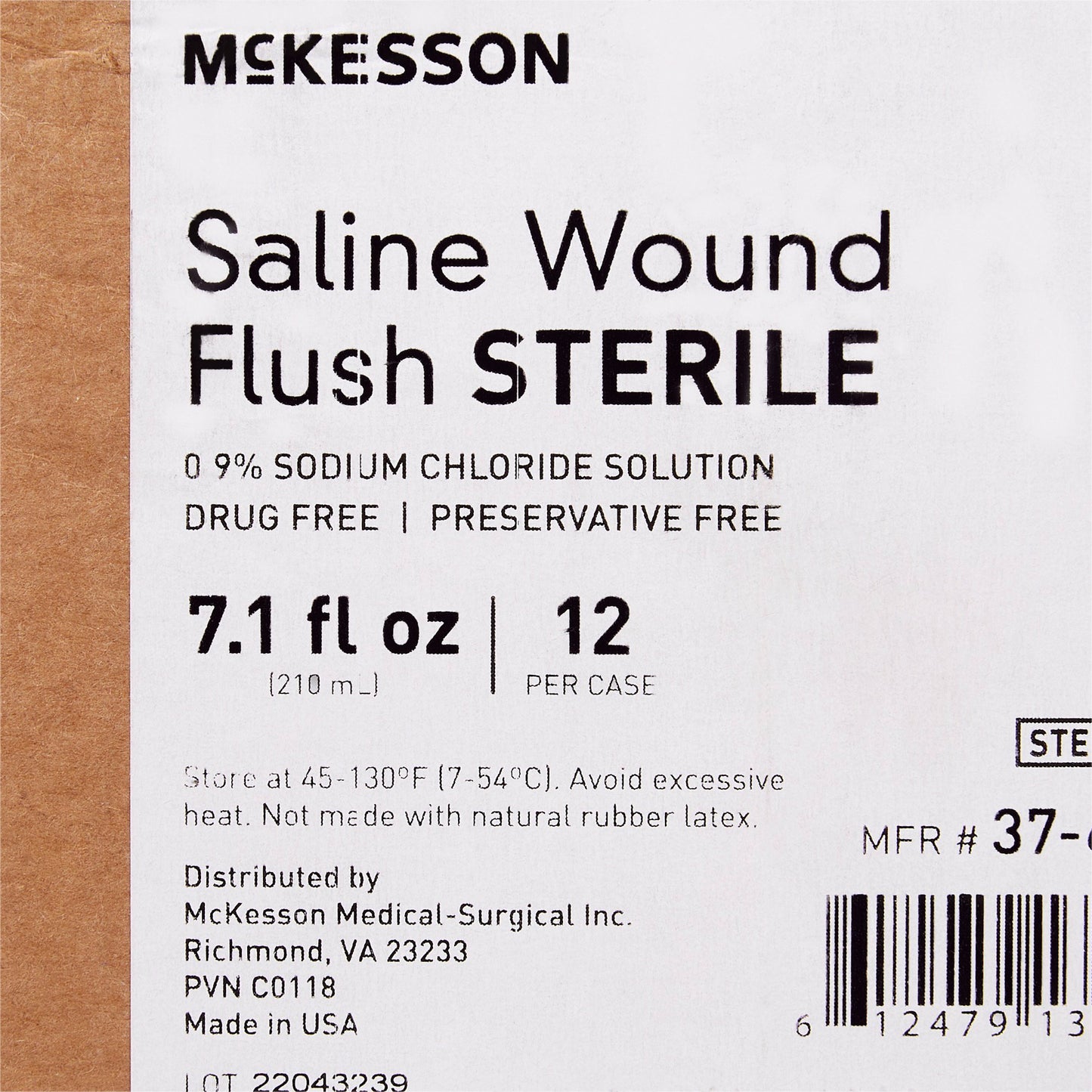 McKesson Saline Wound Flush, Spray Can, Sterile