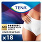 Tena® Women™ Super Plus Heavy Absorbent Underwear, Small / Medium, 18 ct