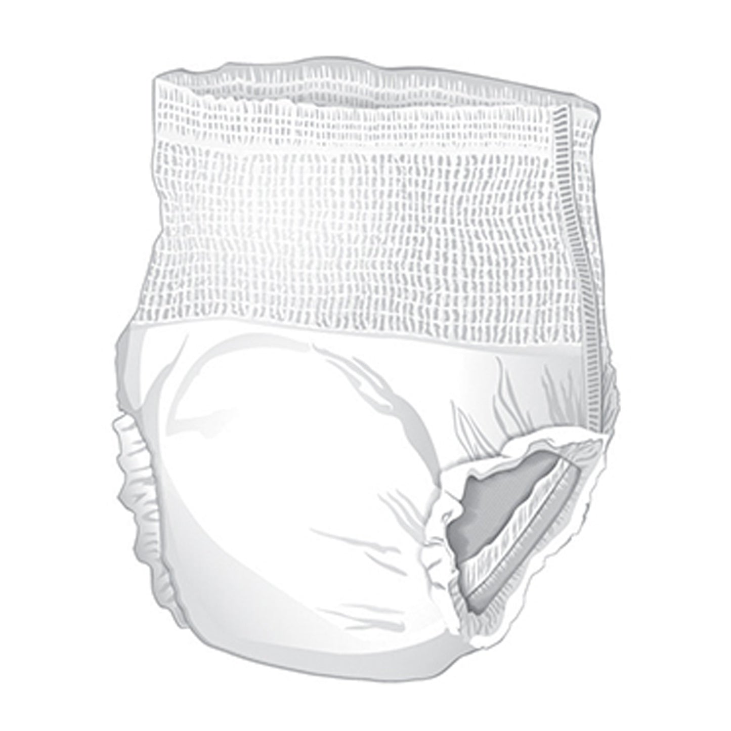 McKesson Extended Wear Maximum Absorbent Underwear, XL, 12 ct