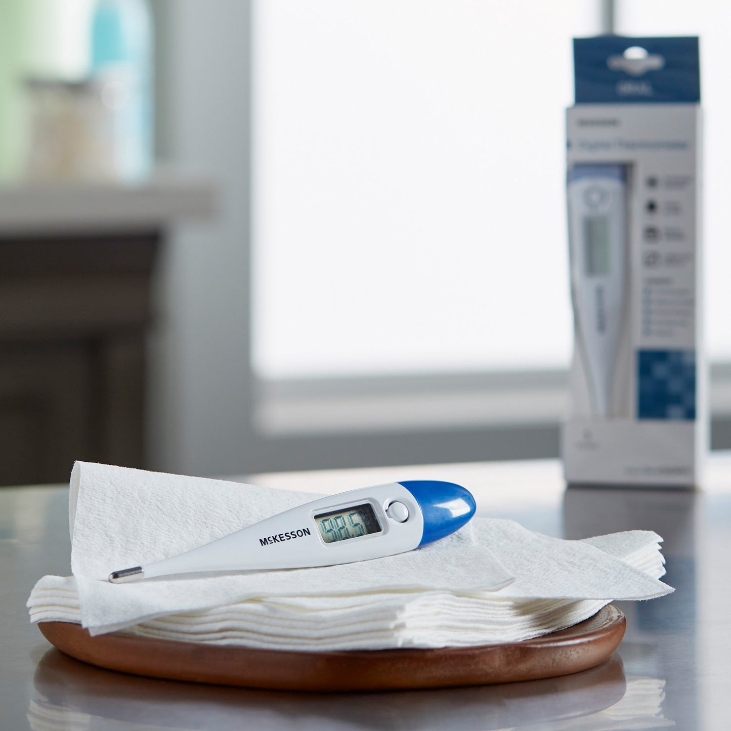 McKesson Digital Oral Thermometer, Jumbo Display