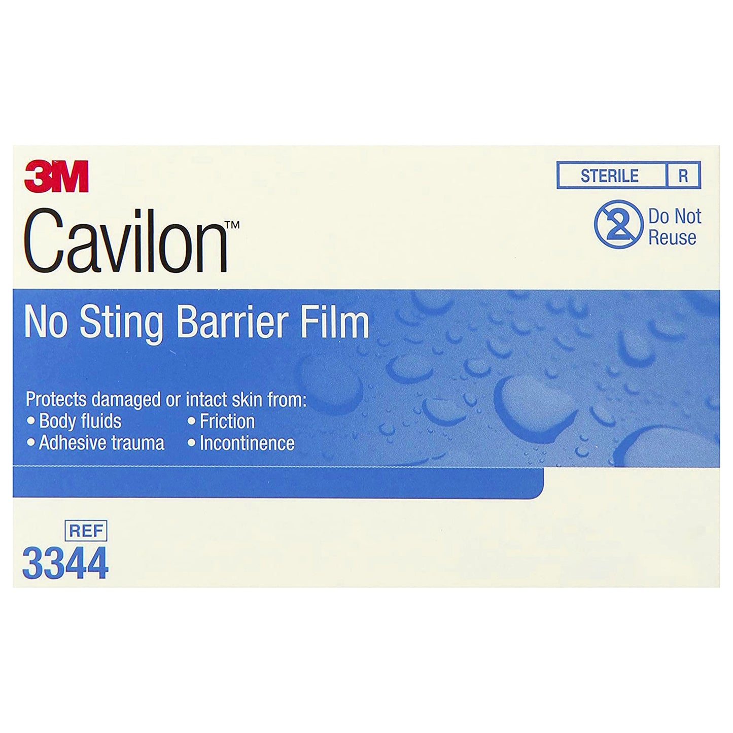 3M Cavilon Barrier Film Wipes, No Sting, Sterile