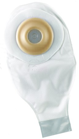 ActiveLife® One-Piece Drainable Transparent Colostomy Pouch, 12 Inch Length, 1.5 Inch Stoma, 5 ct