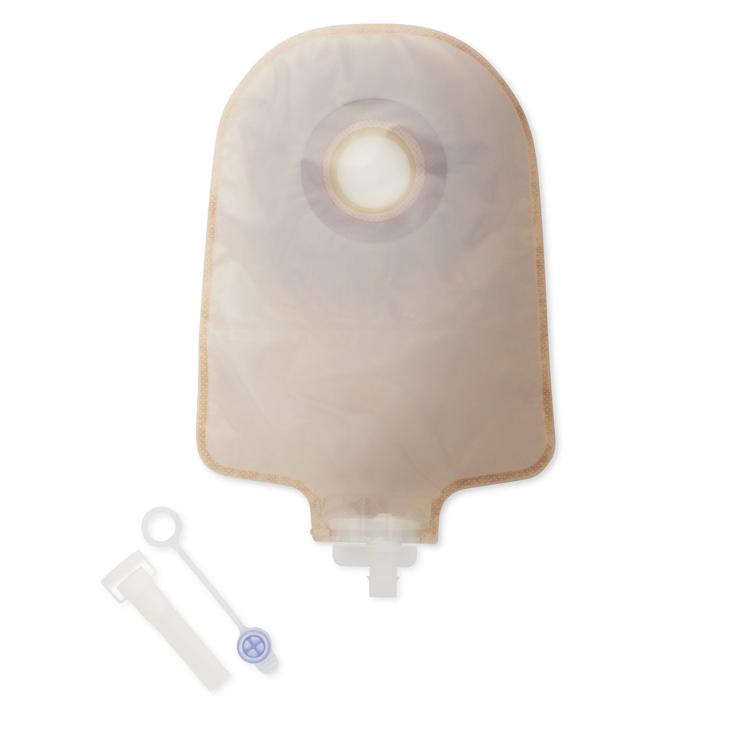 Premier™ One-Piece Drainable Transparent Urostomy Pouch, 9 Inch Length, 5/8 Inch Stoma, 5 ct