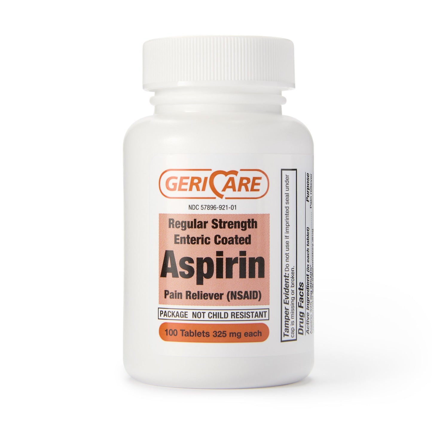 Geri-Care® Aspirin Pain Relief, 325 mg, 100 ct