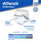 Attends® Care Adult Moderate Absorbent Underwear, Medium, White, 25 ct