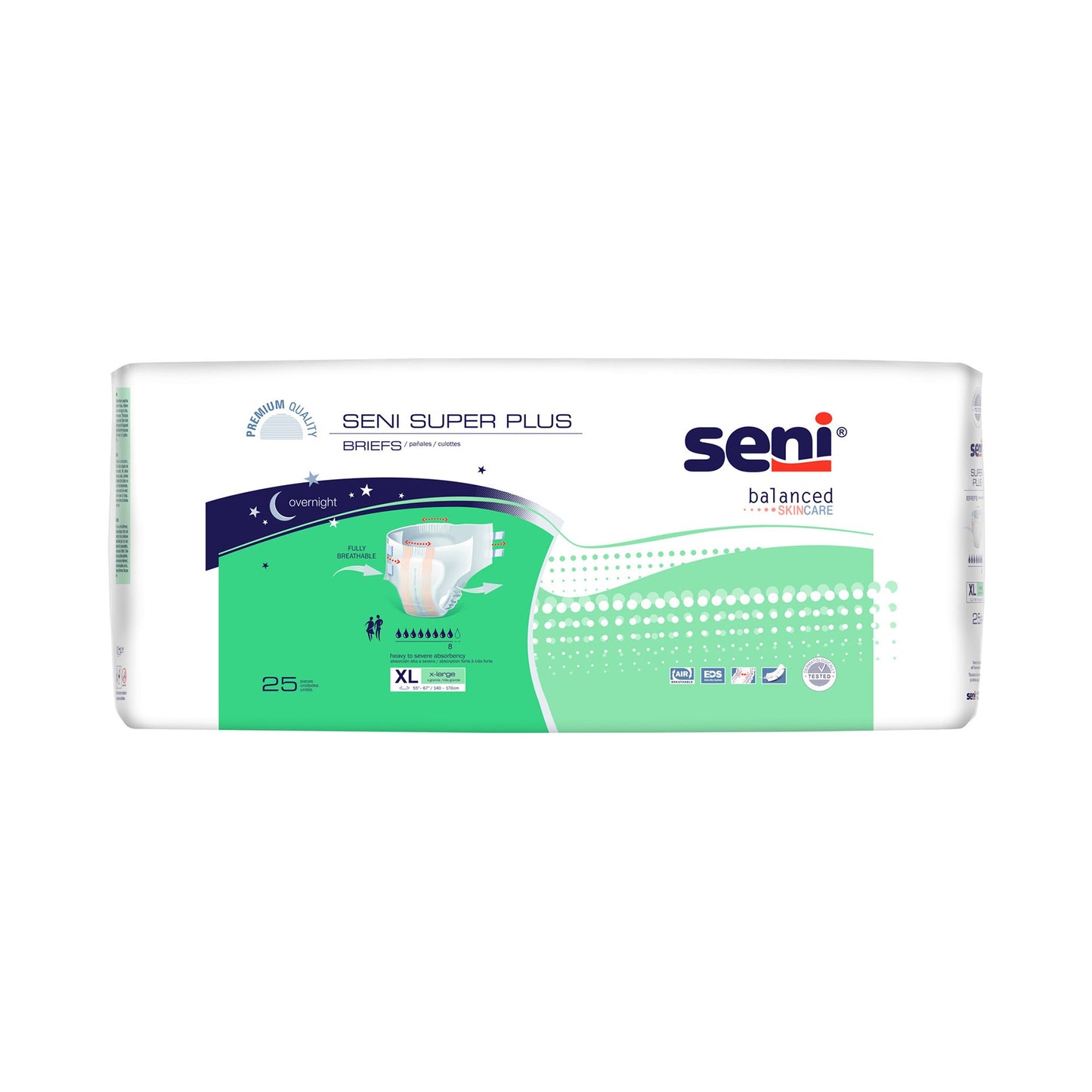 Seni® Super Plus Severe Absorbency Incontinence Brief, Extra Large