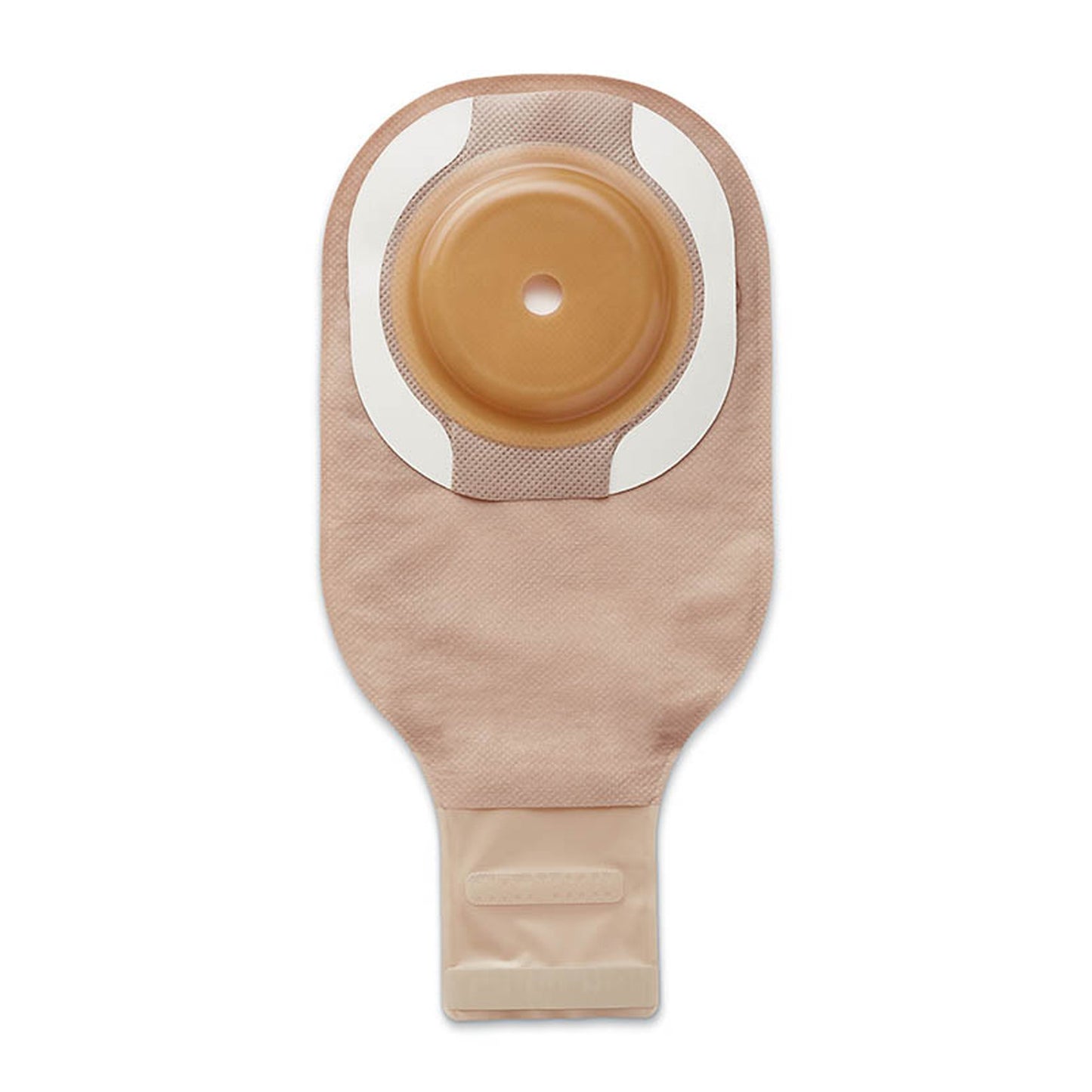 Premier™ One-Piece Drainable Beige Colostomy Pouch, 12 Inch Length, Up to 1.5 Inch Flange, 5 ct