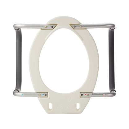 Drive™ Premium Raised Toilet Seat with Removable Arms, Elevated