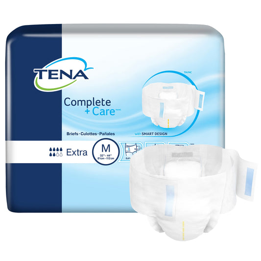 Tena® Complete +Care™ Extra Incontinence Brief, Medium, 24 ct