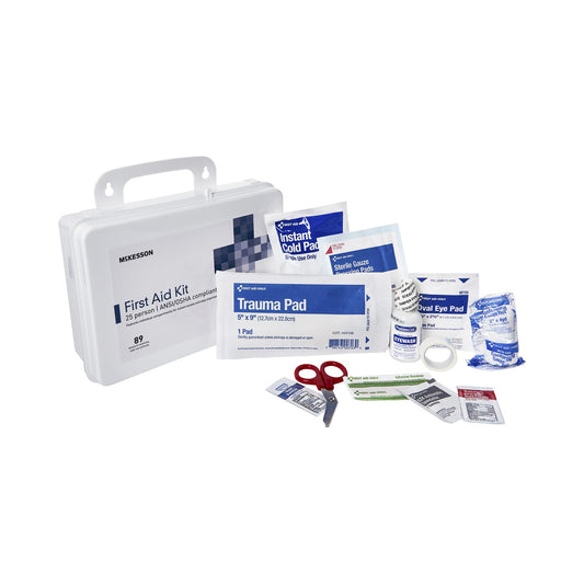 McKesson 25-Person First Aid Kit, 6 ct case