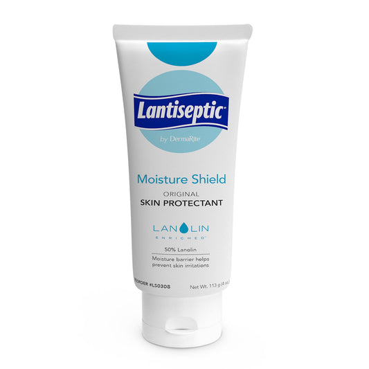 Lantiseptic Skin Protectant, 50% Lanolin, Unscented Ointment, 4 oz Tube