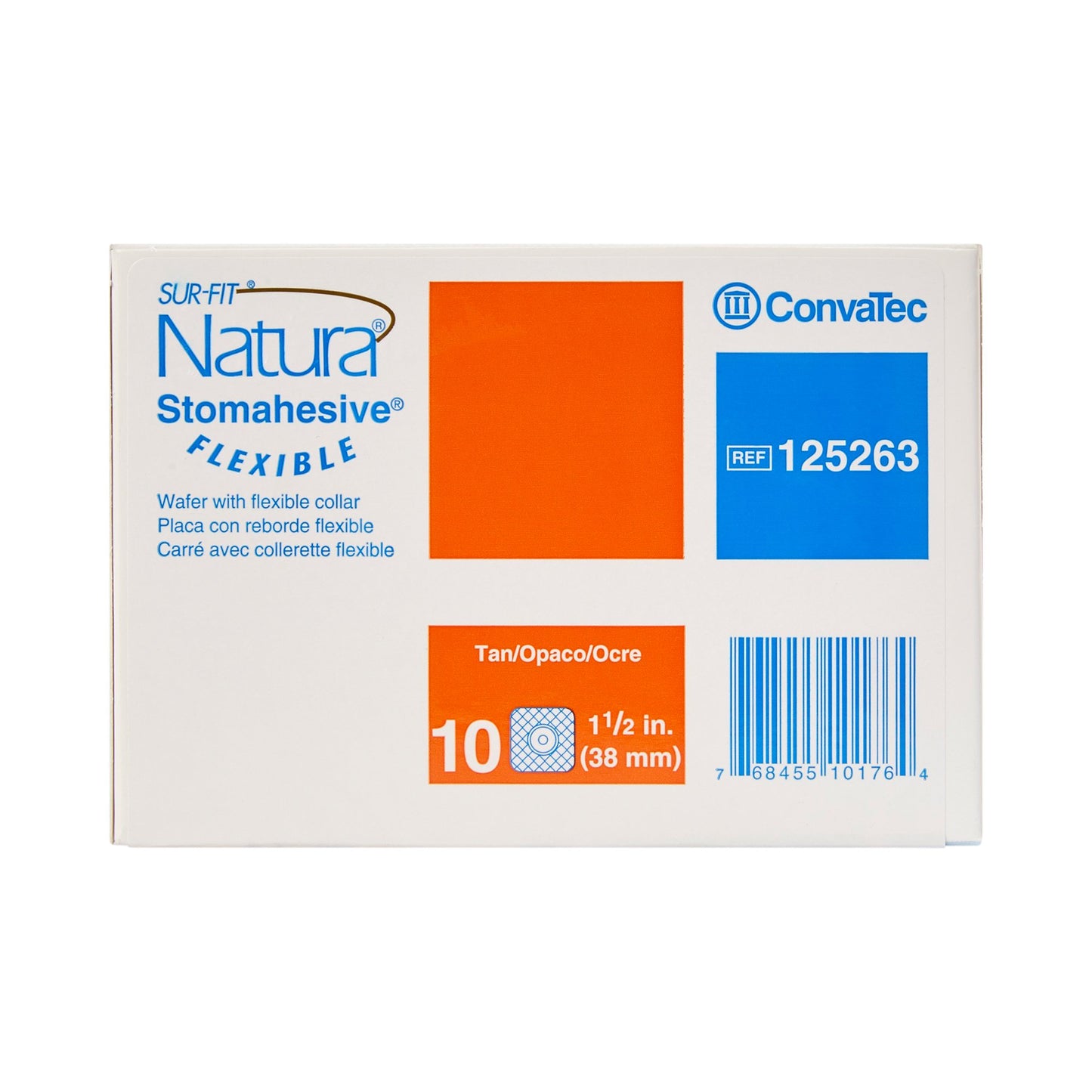 Sur-Fit Natura® Colostomy Barrier With Up to 7/8 " Stoma Opening