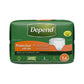 Depend® Maximum Incontinence Brief, Large, 64 ct