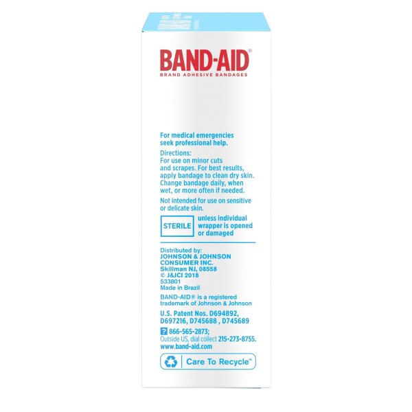 Band-Aid Water Block Tough Strips Bandages, One Size, 20 ct