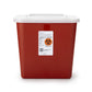 Monoject™ Multi-Purpose Sharps Containers with Sliding Lid, 2 Gallon, 10-1/4 x 7 x 10-1/2 "