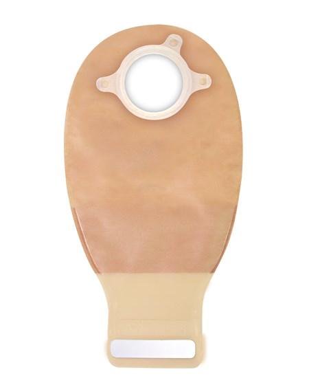 Natura® Drainable Transparent Ostomy Pouch, 12 Inch Length, 2.25 Inch Flange