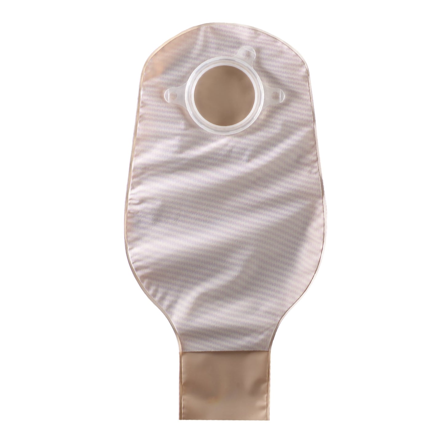 Sur-Fit Natura® Two-Piece Drainable Opaque Colostomy Pouch, 10 Inch Length, 1.25 Inch Flange, 10 ct