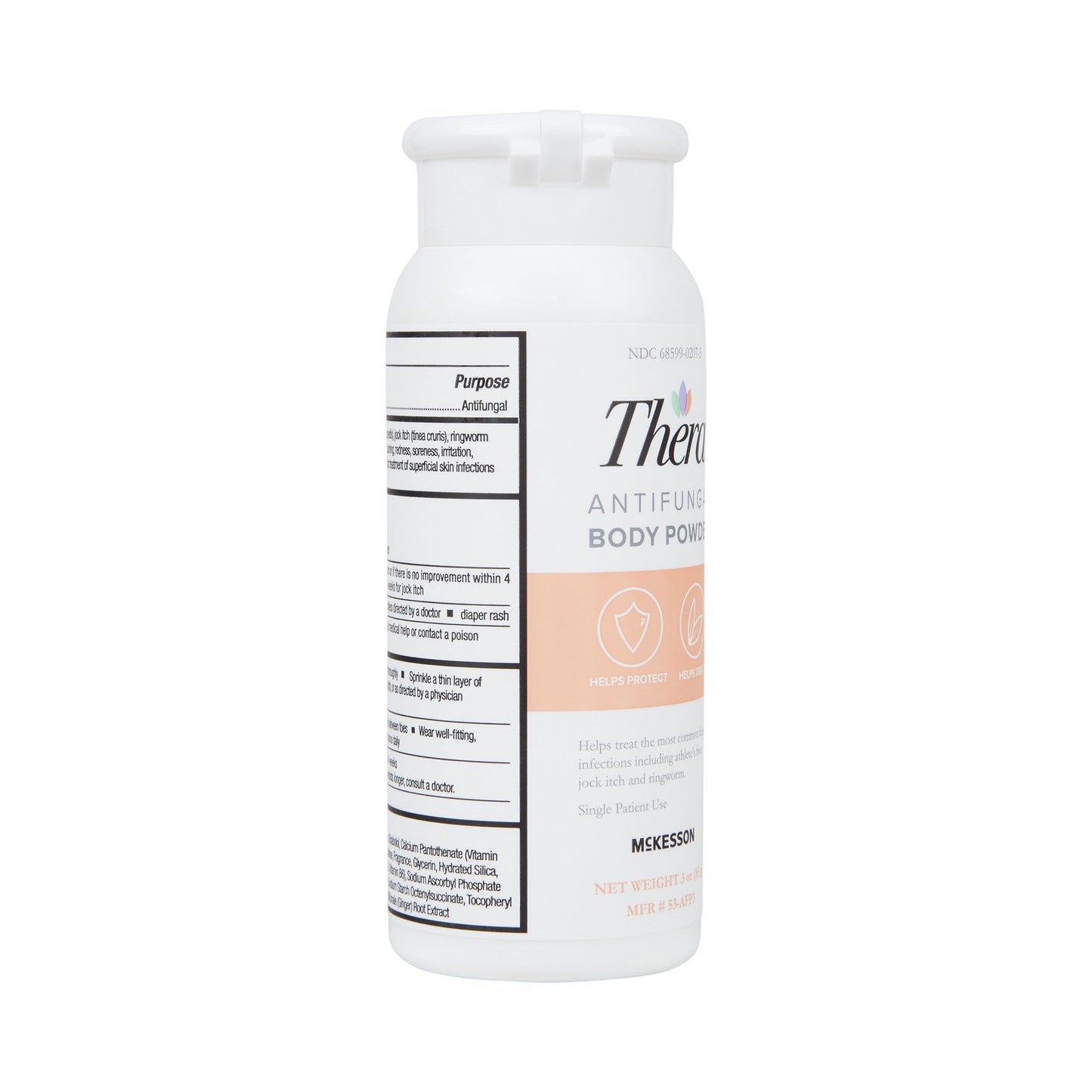 Thera Miconazole Nitrate 2% Antifungal Body Powder, 3 oz.