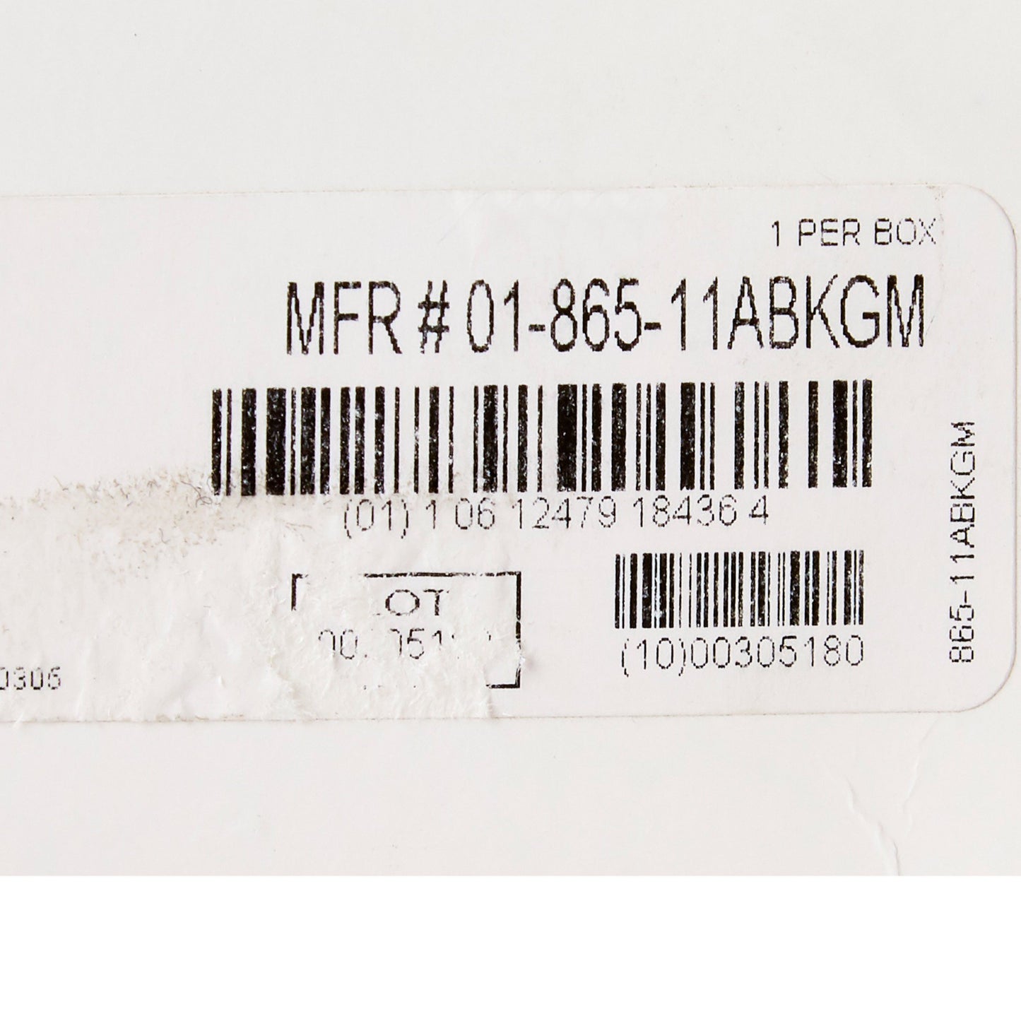 McKesson LUMEON™ Blood Pressure Bulb and Cuff, Nylon, Medium Cuff, Black, 23 - 40 cm, Arm, Adult
