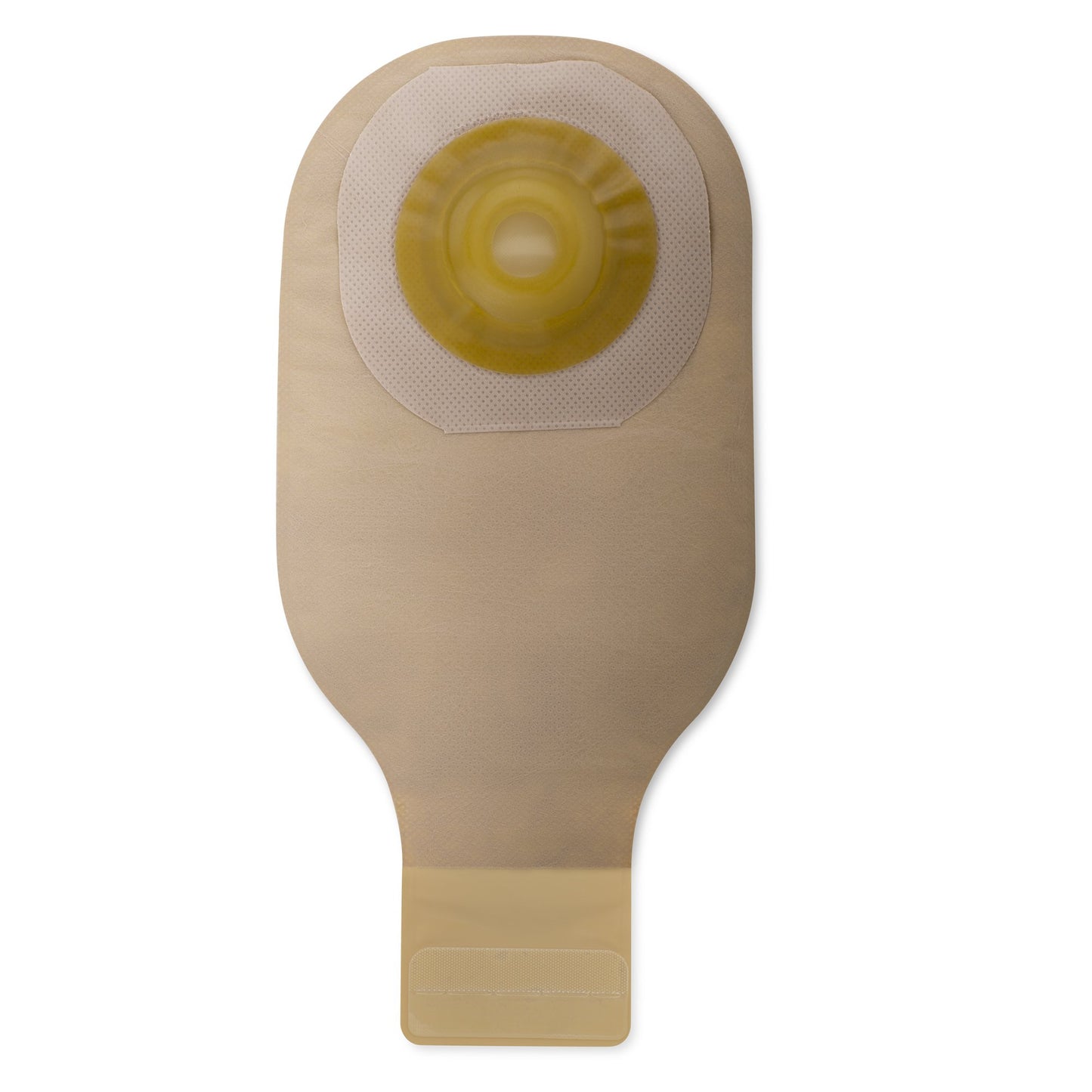 Premier™ One-Piece Drainable Beige Colostomy Pouch, 12 Inch Length, 3/4 Inch Stoma, 5 ct