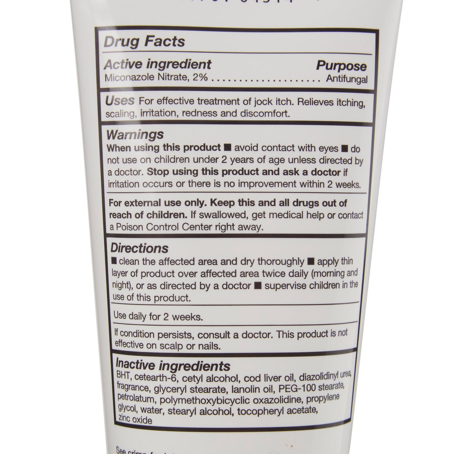 Skin Protectant Baza Antifungal Scented Cream, CHG Compatible
