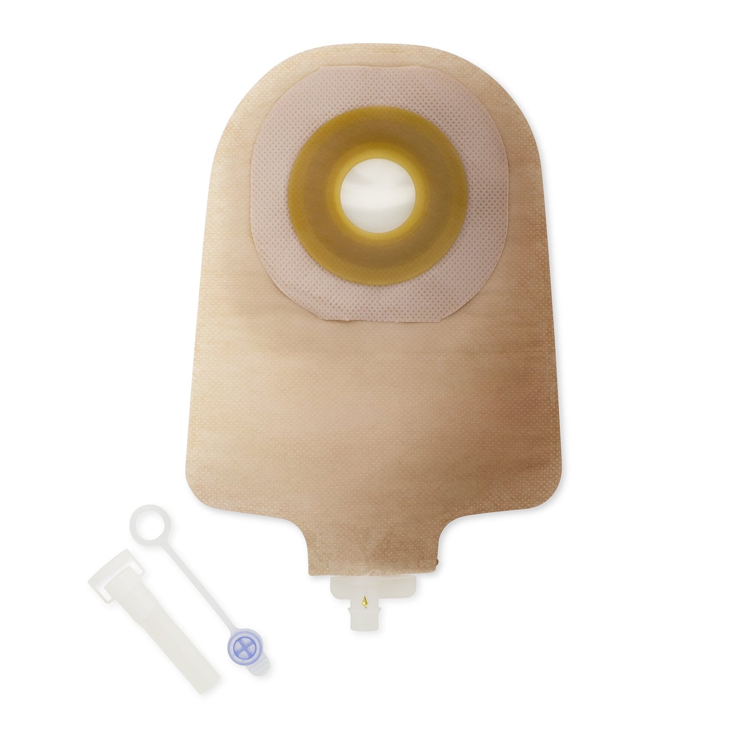 Premier™ One-Piece Drainable Transparent Urostomy Pouch, 9 Inch Length, 1.25 Inch Stoma, 5 ct
