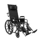 McKesson Reclining Wheelchair, 18-Inch Seat Width