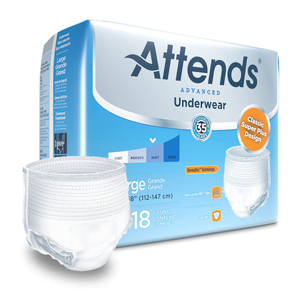 Attends® Advanced Underwear, Large, 18 ct.