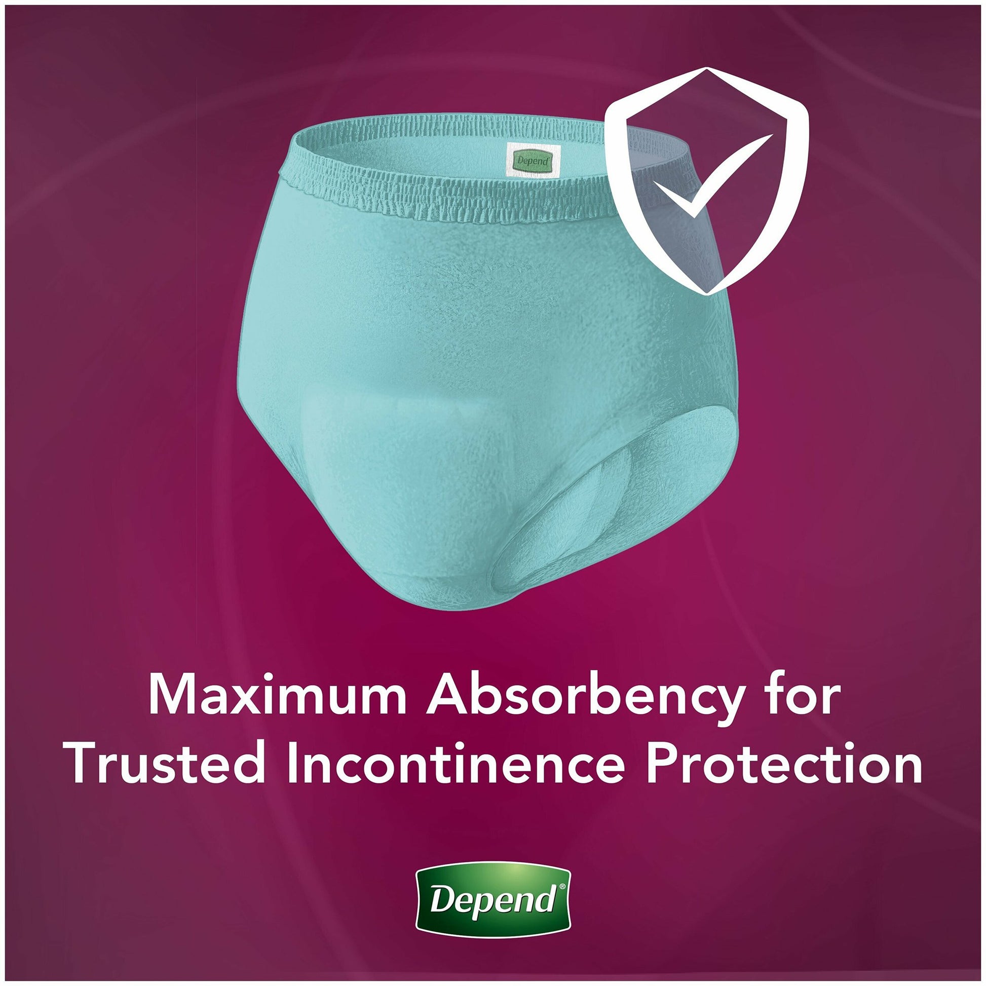 FSA-approved Depend Silhouette Incontinence and Postpartum Underwear –  BuyFSA