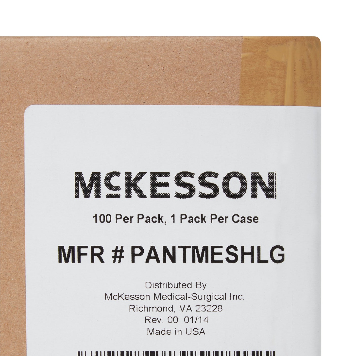 McKesson Unisex Knit Pant, Large, 100 ct